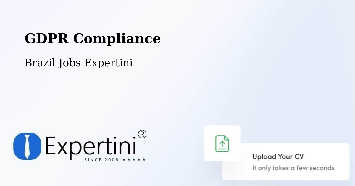 EU GDPR Compliance Statement – Eusébio - Brazil Jobs Expertini